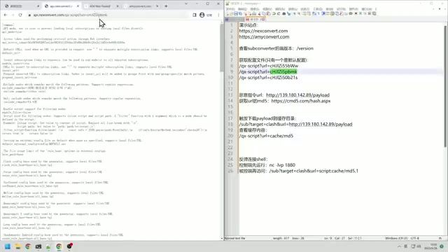 泄露的 pref.ini 配置文件内容